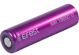 Accu 18650 Efest 2500mAh Purple (2pcs)