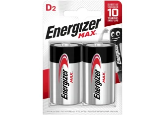 B.12 Blisters 2 Piles Energizer Max D (LR20)