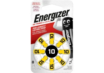 B.6 Blisters 8 Piles Auditives Energizer 10 (Jaune)