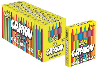 B.12 Étuis 6 Crayons Bubble Gum