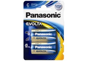 Boite de 12 blisters de 2 piles Panasonic Evolta LR14