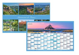 Calendrier France 14 mois