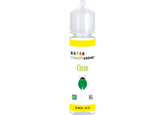 FL 50ML CONCEPT CITRON 0MG