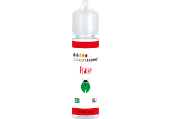 FL 50ML CONCEPT FRAISE 0MG