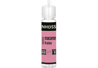 50ml NHOSS Macaron Fraise 0mg