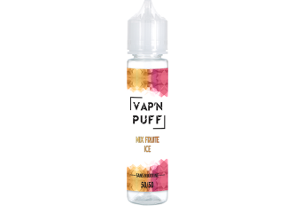 FL 50ML VAP'N PUFF MIX FRUITE ICE 0MG