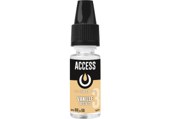 3x10ML ACCESS SALT VANILLES DES îLES 3MG