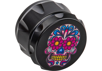 Broyeur 4 parties 55 x 41mm Mexican Skull