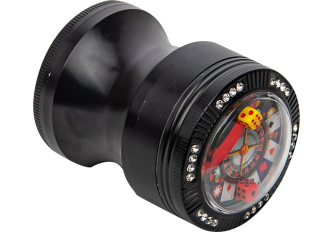 Broyeur 4 parties 52mm Black Las Vegas