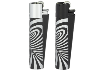 Clipper + étui Psychedelic Silver
