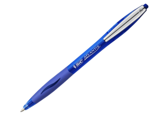 B.12 Stylos Bic Atlantis Bleu