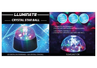 L.8 Mini Boule LED "Crystal Star Ball"