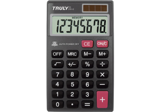 L.5 Calculatrices de poche Truly - 65 x 111 mm