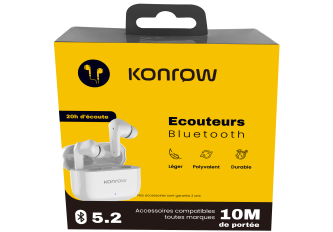 Ecouteurs Bluetooth - Konrow