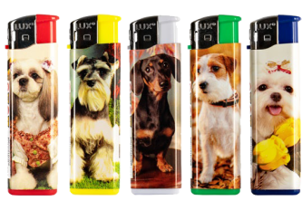 Briquet piezo Chien