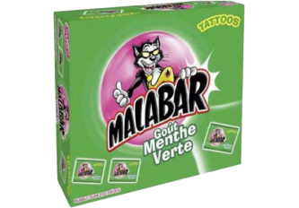 Malabar Barbe A Papa Malabar Gum Chewing Gum Classique - Mister Bonbon