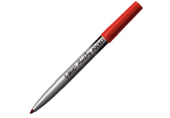 B.12 Marqueurs Pocket 1445 Rouge