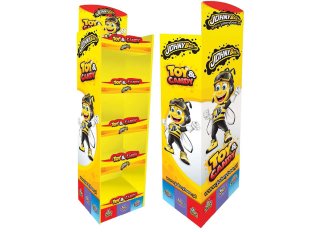 P.201 Confiseries Johny Bee + présentoir offert