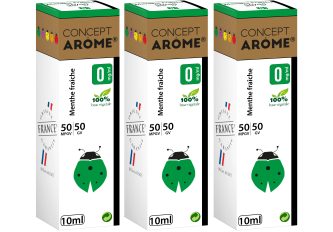 3x10ML MENTHE FRAICHE 0MG