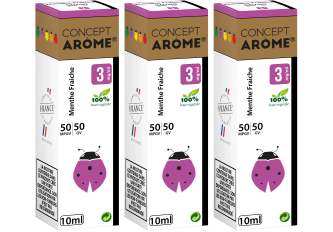 3x10ML MENTHE FRAICHE 3MG