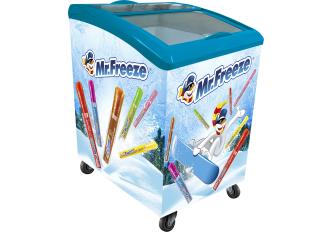 Meuble Mr Freeze Bahut 138 litres + goodies + 15 cartons