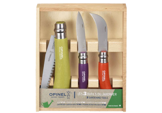 Coffret 3 outils du jardinier Opinel
