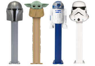 B.12 Distributeurs Pez Star wars