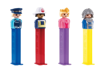 B.12 Distributeurs Pez Licence Playmobil