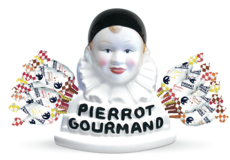 Buste Pierrot Gourmand +200 sucettes