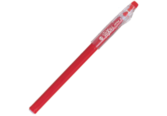 B.12 Stylos Frixion Ball Stick Pointe Moyenne Rouge