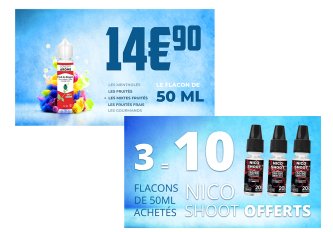 Autocollants Concept Arôme x2 offre conso