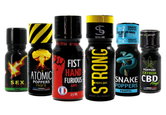 L.24 Poppers assortis