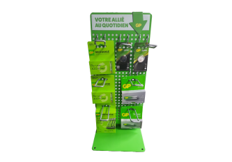 Présentoir GP Batteries 126 blisters