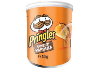Plateau de 12 boites Pringles Paprika