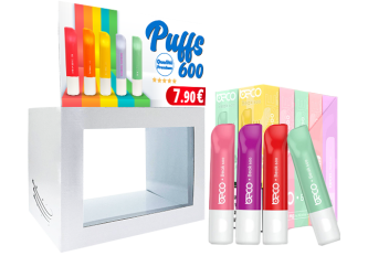 2x B.10 Puffs Beco Bak = 1 présentoir offert