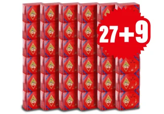 27 Boîtes Charbon 3 Kings + 9 offertes