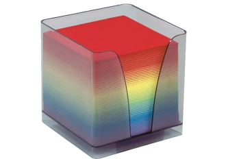 Bloc cube Arc-en-ciel 580 feuilles