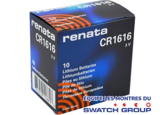 B.10 Piles Renata lithium 1616