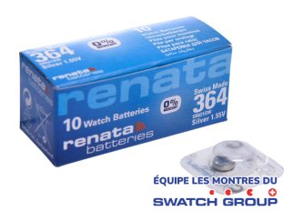 B.10 Piles Renata bouton 364