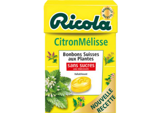 Boite de 20 étuis Ricola Citron Mélisse