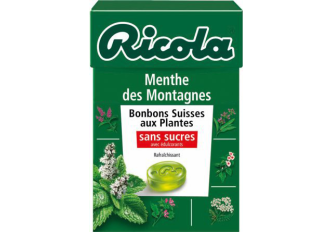 B.20 Etuis Ricola Menthe montagne