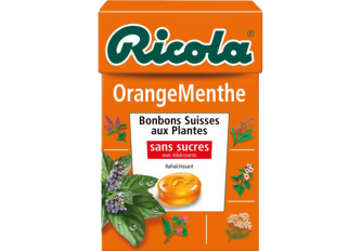 B.20 Etuis Ricola Orange Menthe