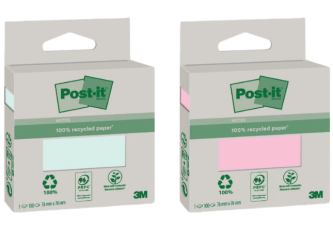 Boite de 16 Etuis Post it recycled Notes 76x76mm
