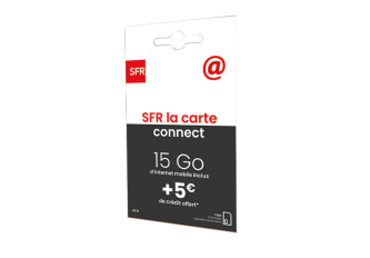 Carte SIM SFR 15GO Internet