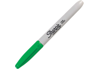 B.12 Marqueurs Sharpie Vert