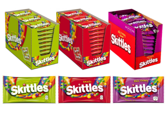 Colis Skittles 2 boîtes + 1 GRATUITE