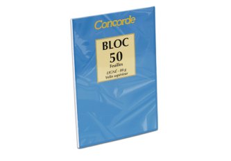 C.20 Blocs à lettre lignés A5