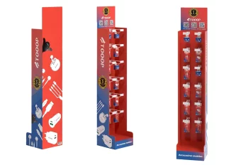 Présentoir 12 Broches TOOOP 120 Accessoires assortis