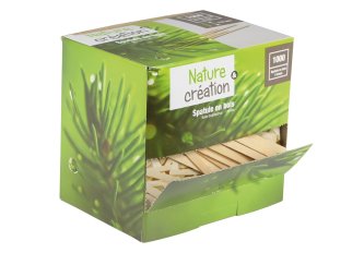 L.1000 Touillettes en bois 110mm