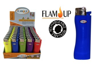 Briquets Flam'up curve grand solid